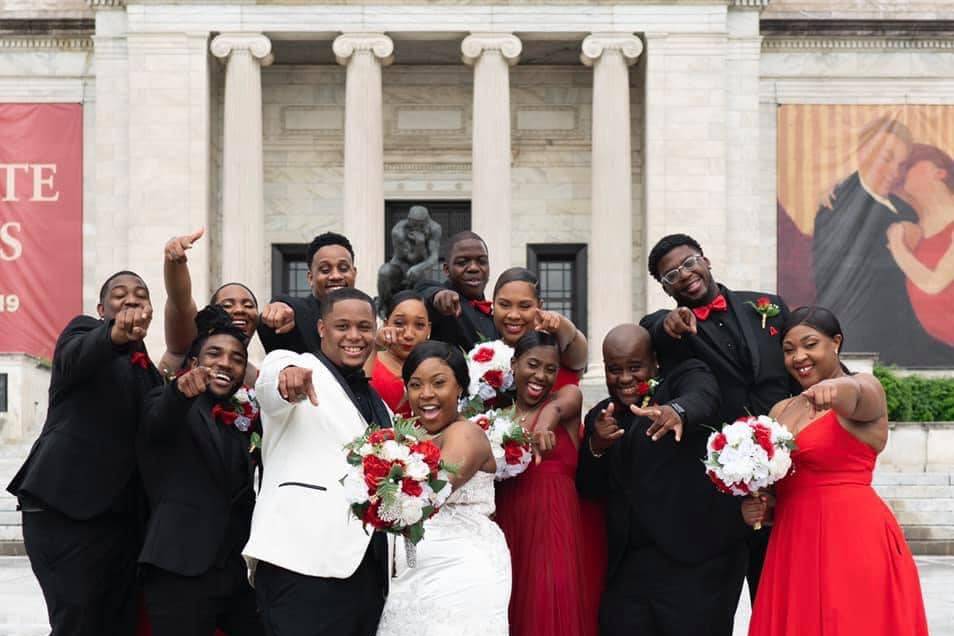 Tara & Dashawn Jump The Broom