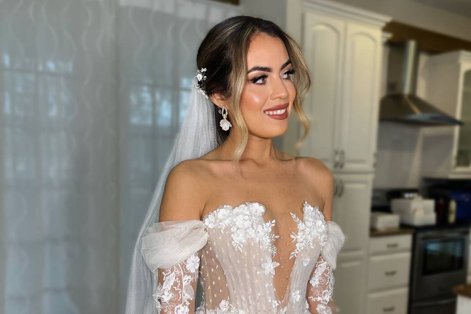 Gorgeous bride