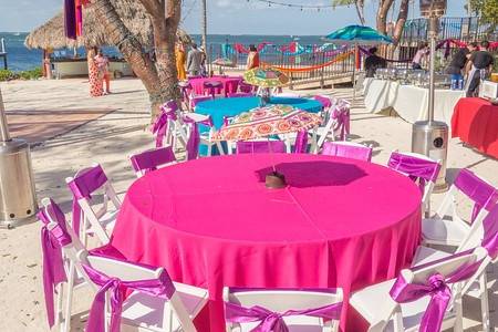 Beach setup key largo