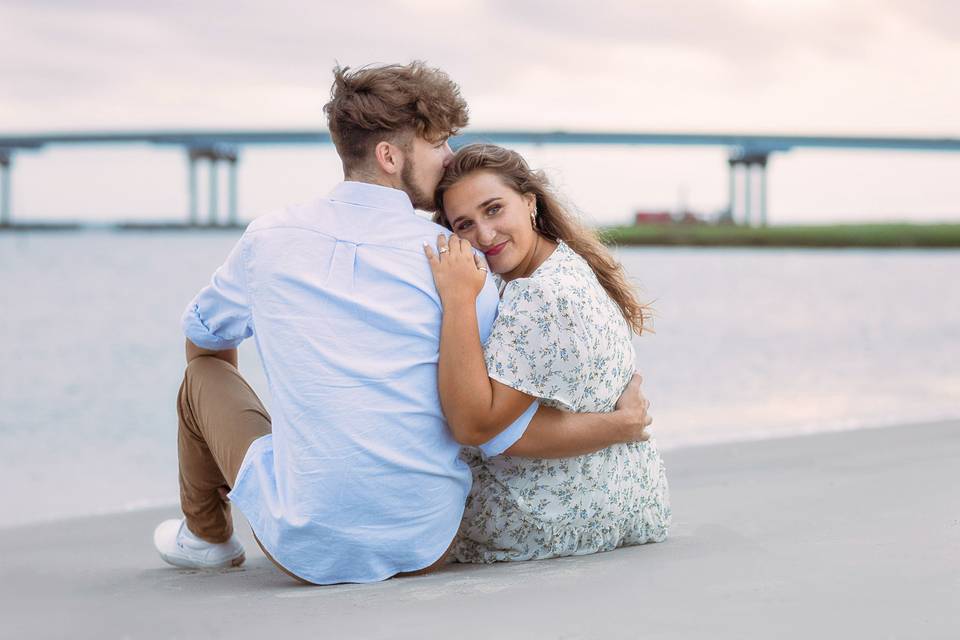 Beach engagement