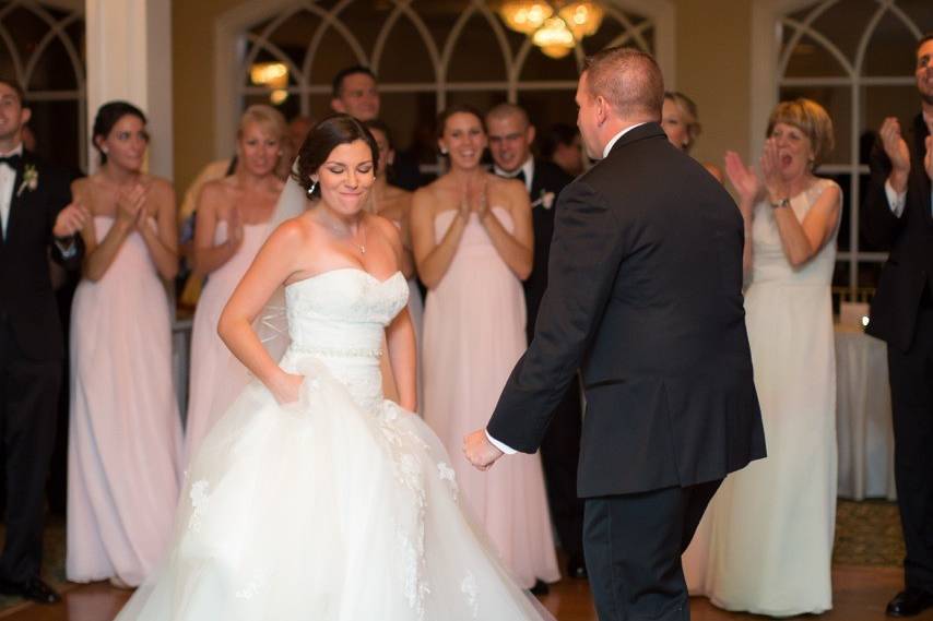 Couple dancing