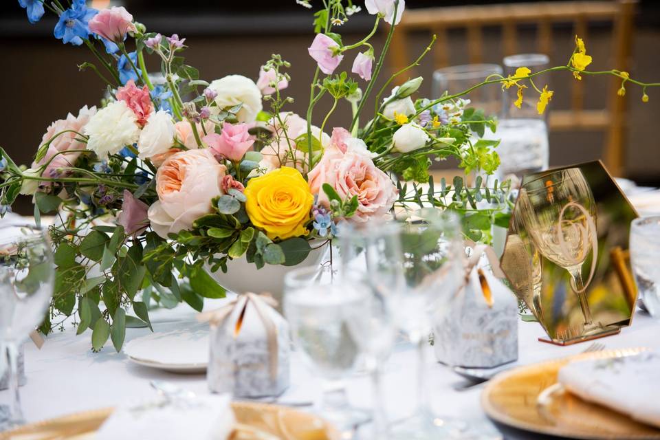 Gorgeous centerpieces