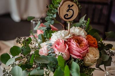 Rustic centerpiece