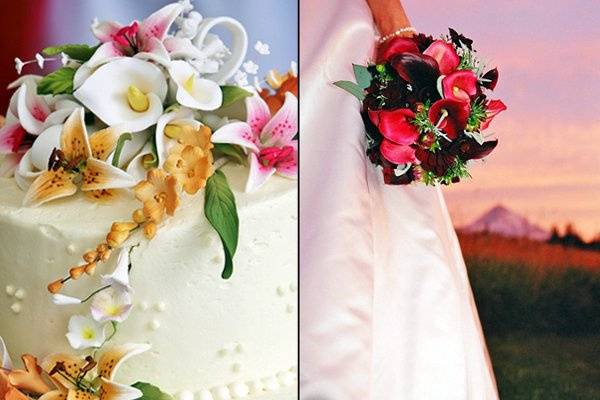 Cake Bouquet / Bridal Bouquet.