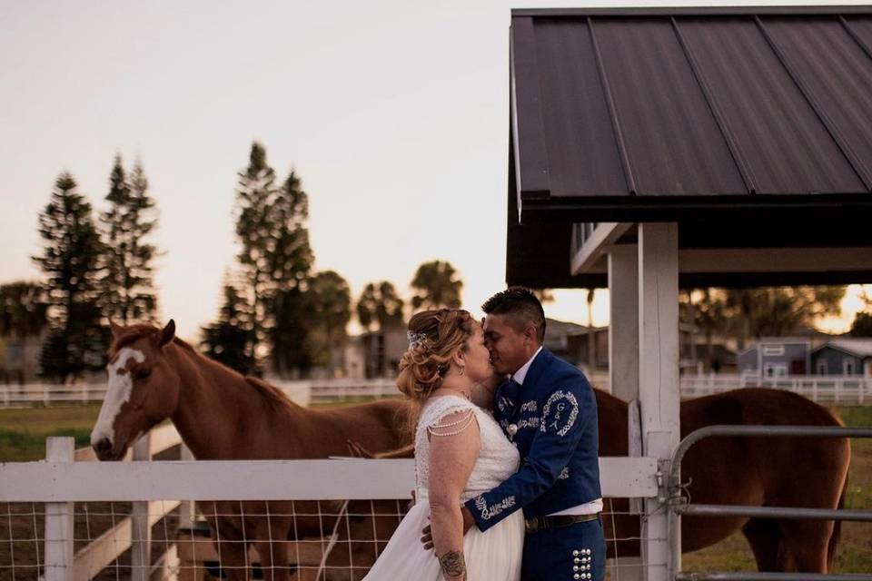 Ranch wedding