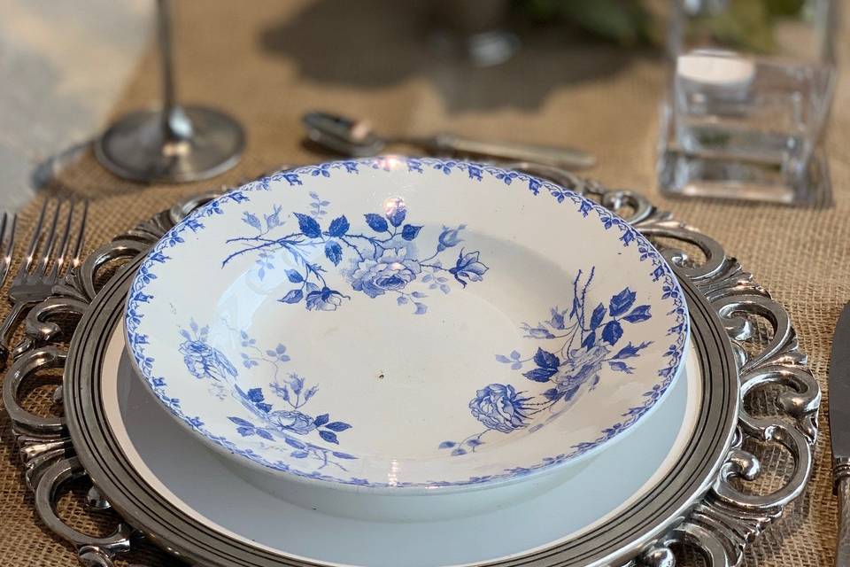 French Vintage Dinnerware