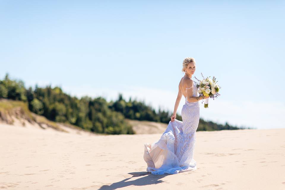 Sleeping Bear Dunes Wedding