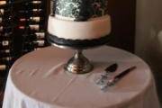 Hand Painted Domask Cake