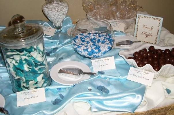 Dessert table setup