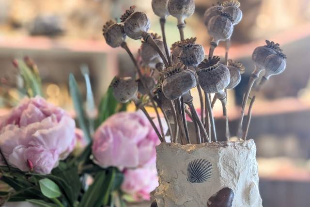 Hand made vases