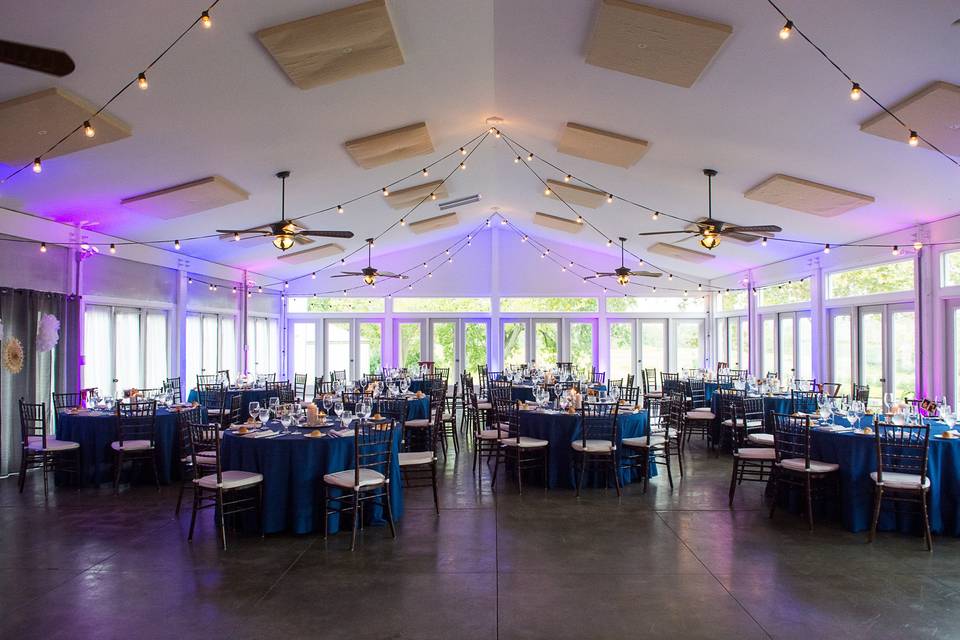 Indoor reception venue