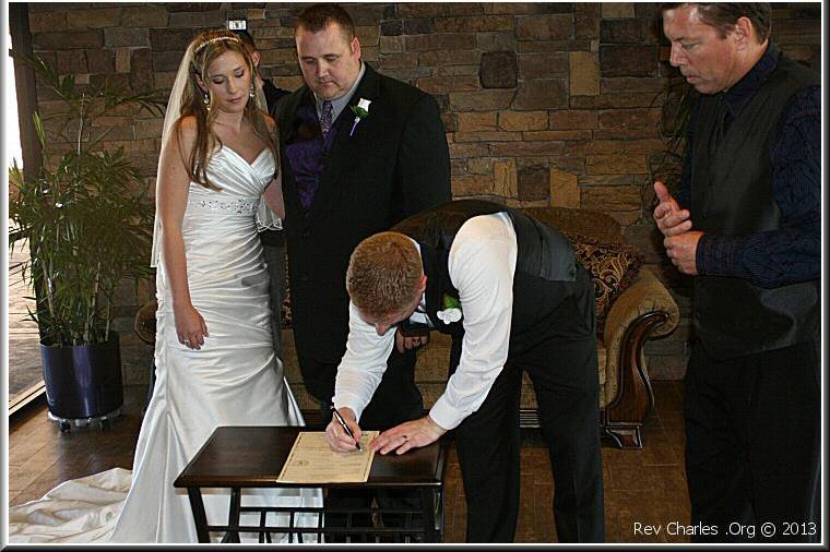 Custom Weddings By - Rev Charles