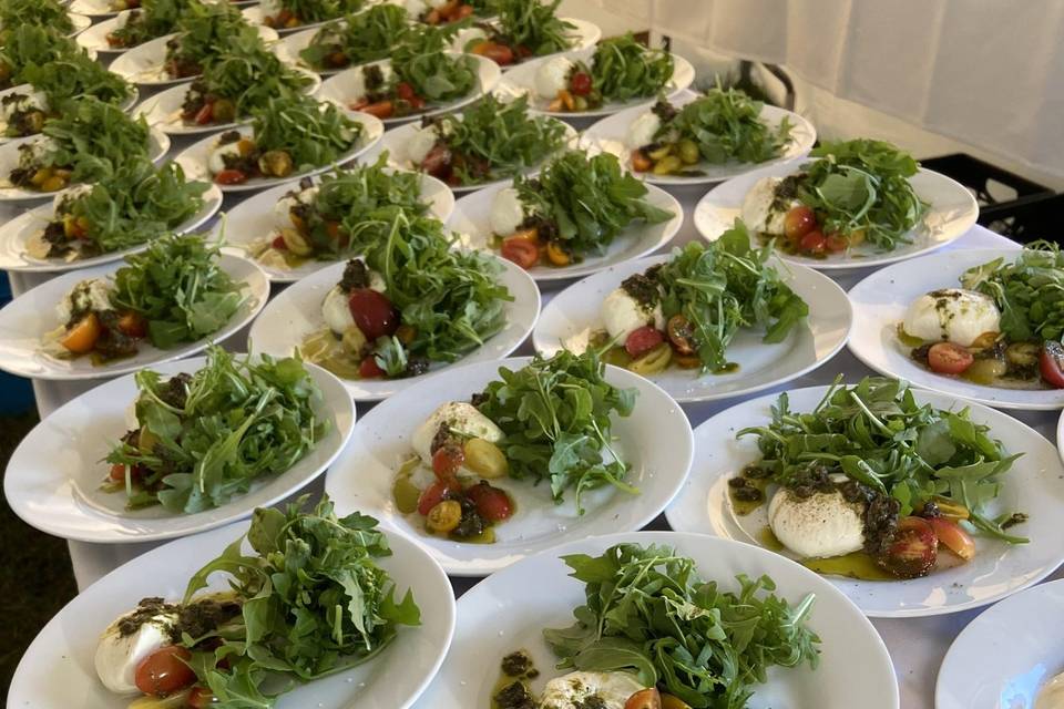 Plated Salad