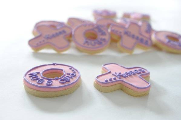 Hugs & Kisses Cookie Favors