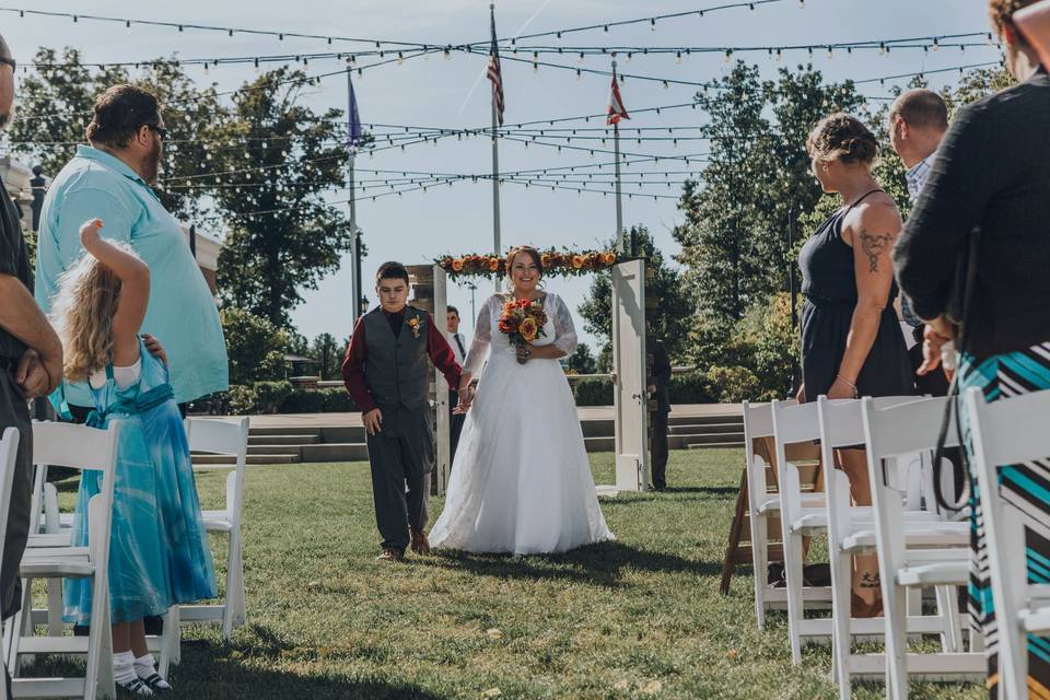 Walking Down The Isle