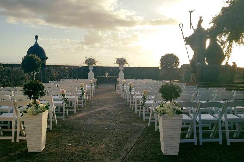 Ceremony area