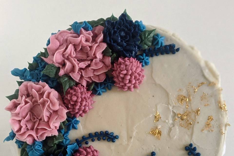 Variety Buttercream Flowers