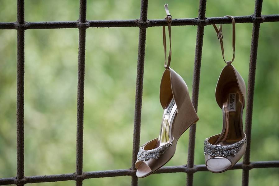 Bride's shoes