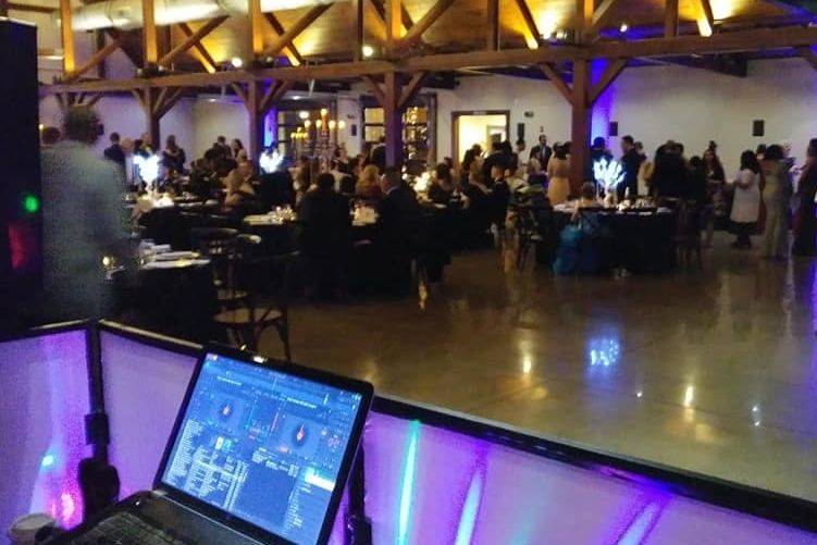 Wedding reception