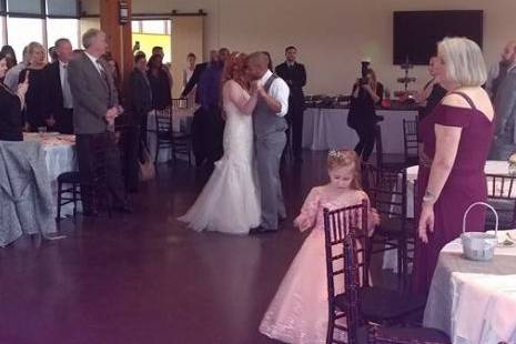 Couple dancing