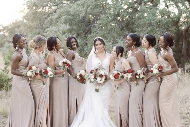 The Bride and Her Ladies