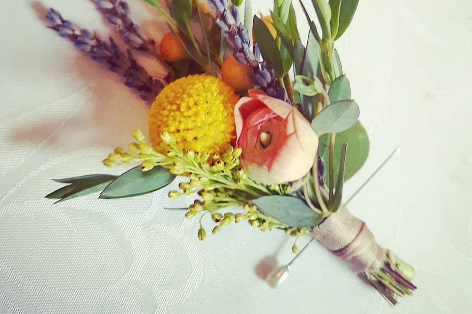 Custom Designed Boutonniere