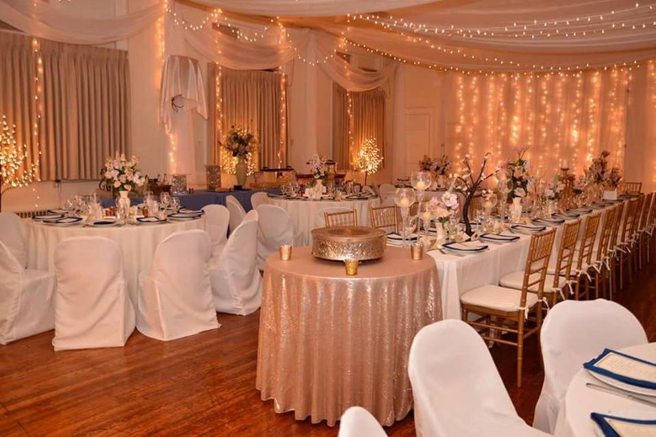 Lighting Decor and Draping