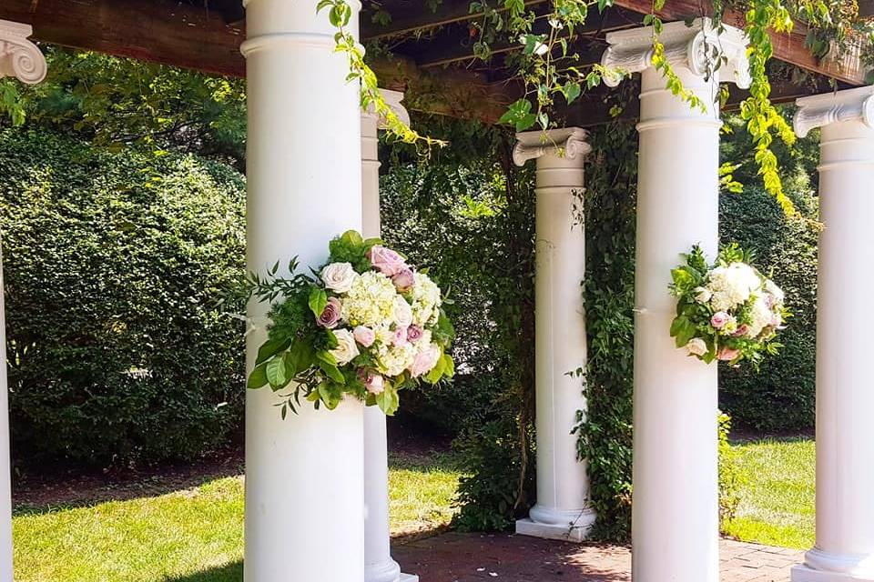 Floral Column Bands