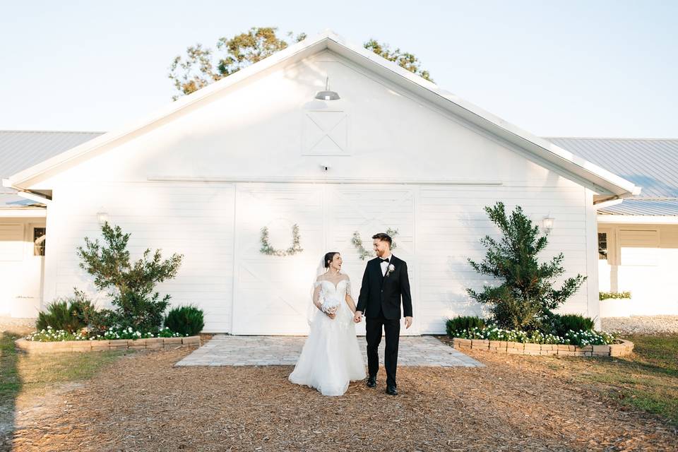 Front Of Barn