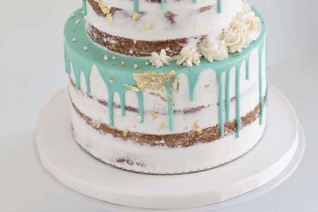 Blue icing