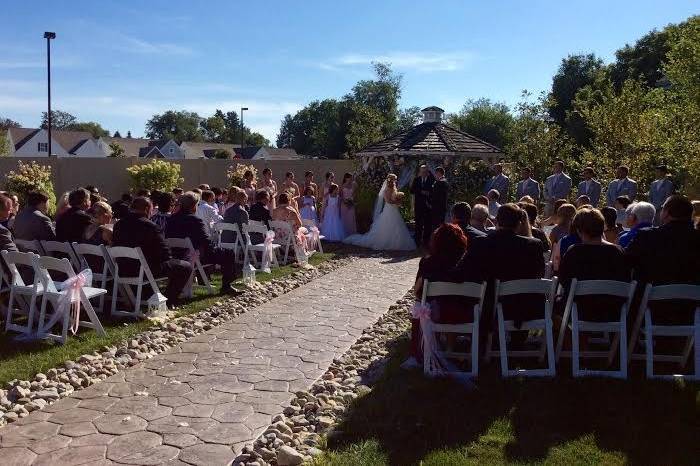 Outdoor wedding