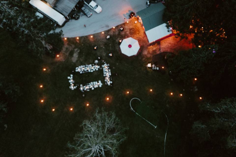 M + A's Wedding | DRONE