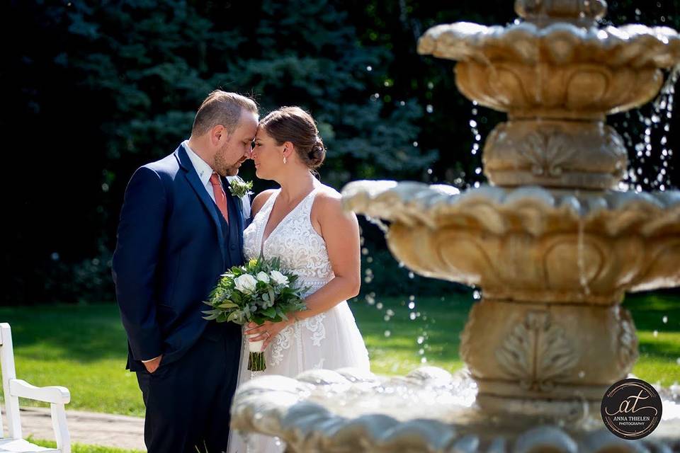 Couple in Garden