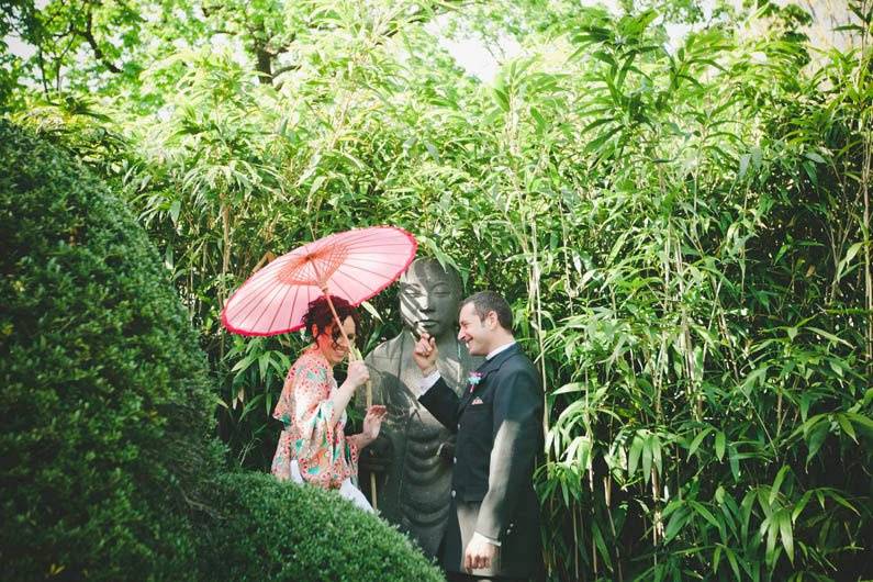 Shofusu Garden Wedding in Philadelphia, PA