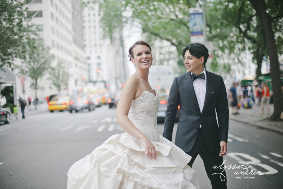 NYC Wedding -  The Plaza Hotel, NY, New York. Destination Wedding