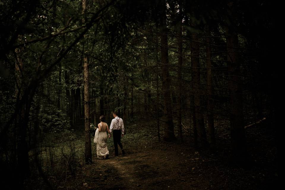 Forest couple