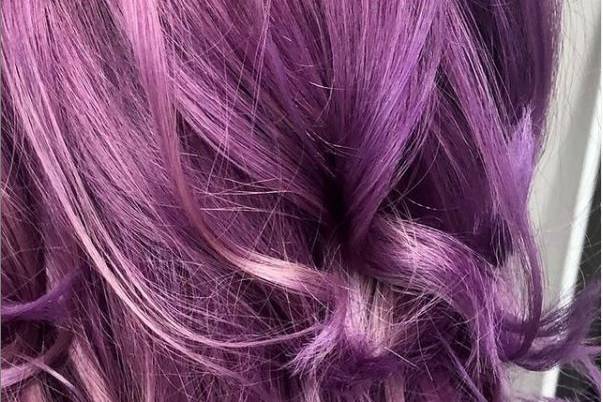 Purple hair rocks!