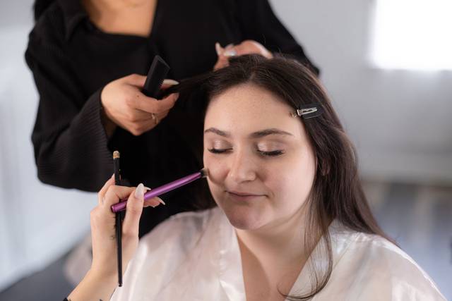 Makeup application