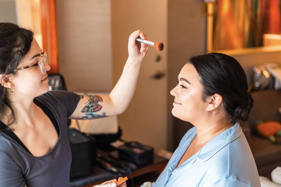 Makeup Application
