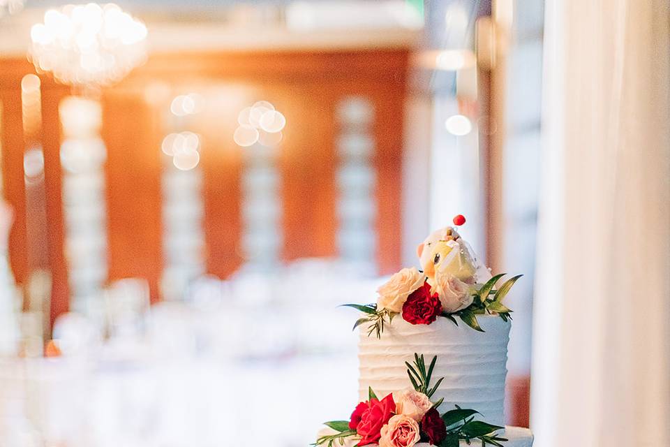 Wedding cake at Timacuan