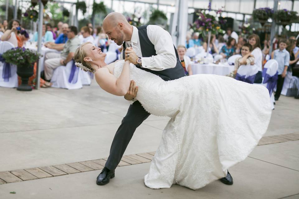 Couple dancing