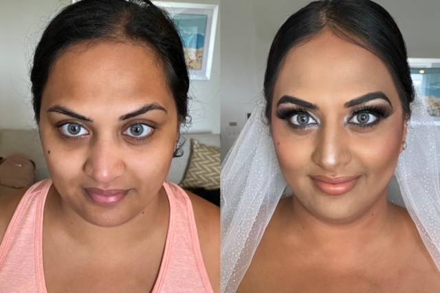 Bridal Before and After