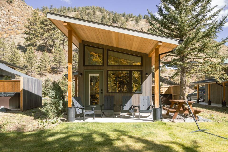 Luxury Cabins with hot tubs