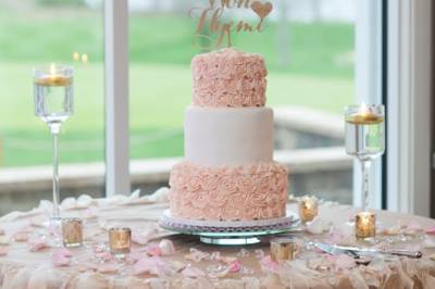 Pink Cake - wedding