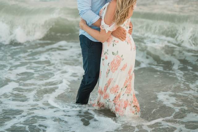 Long Beach engagement photo