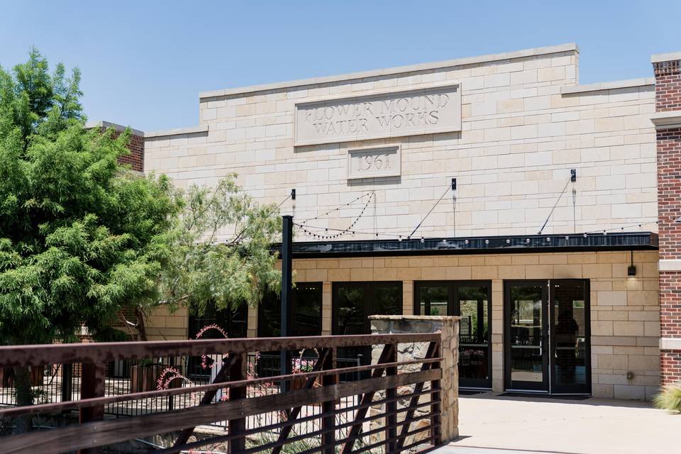 Reception hall exterior