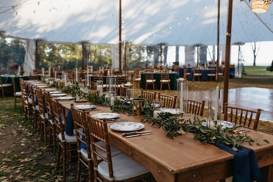 Tent reception - rachaelmarieimagery