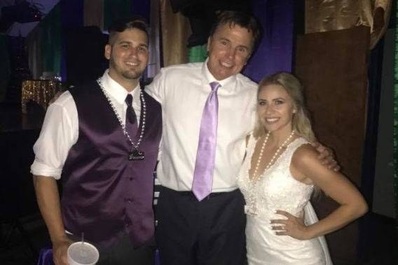 Couple with the DJ