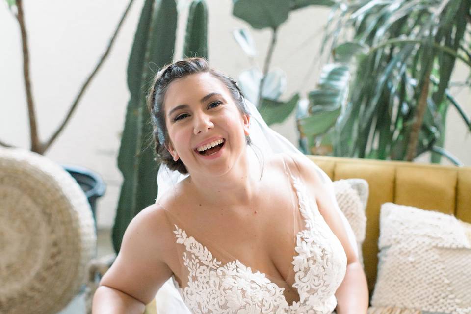 The beautiful bride