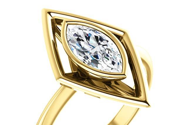 Marquise Solitaire